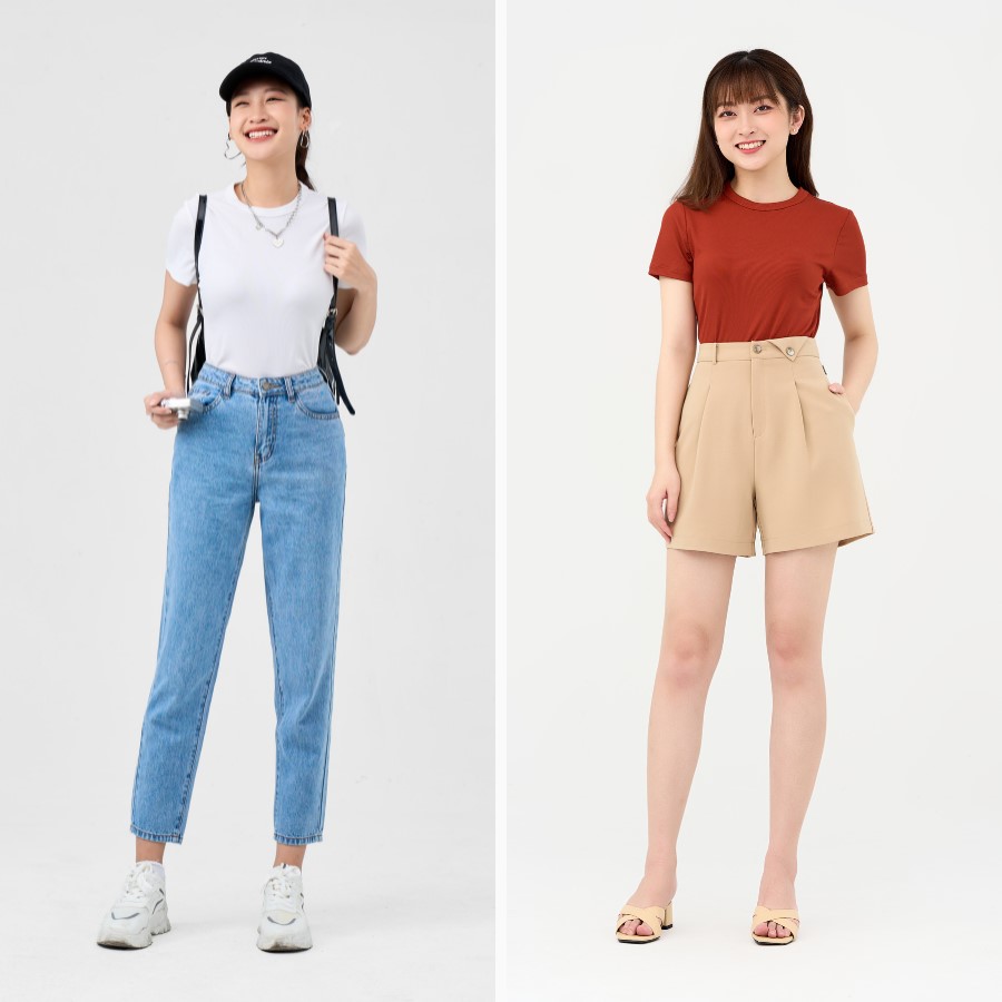 Áo T-shirt Nữ Thun Ôm Vải Bamboo