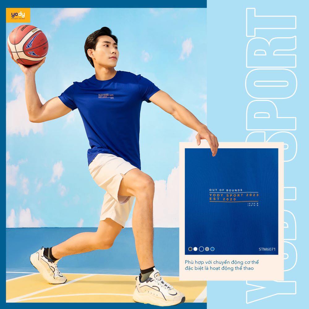 Áo T-shirt Thể Thao Nam Out Of Bounds