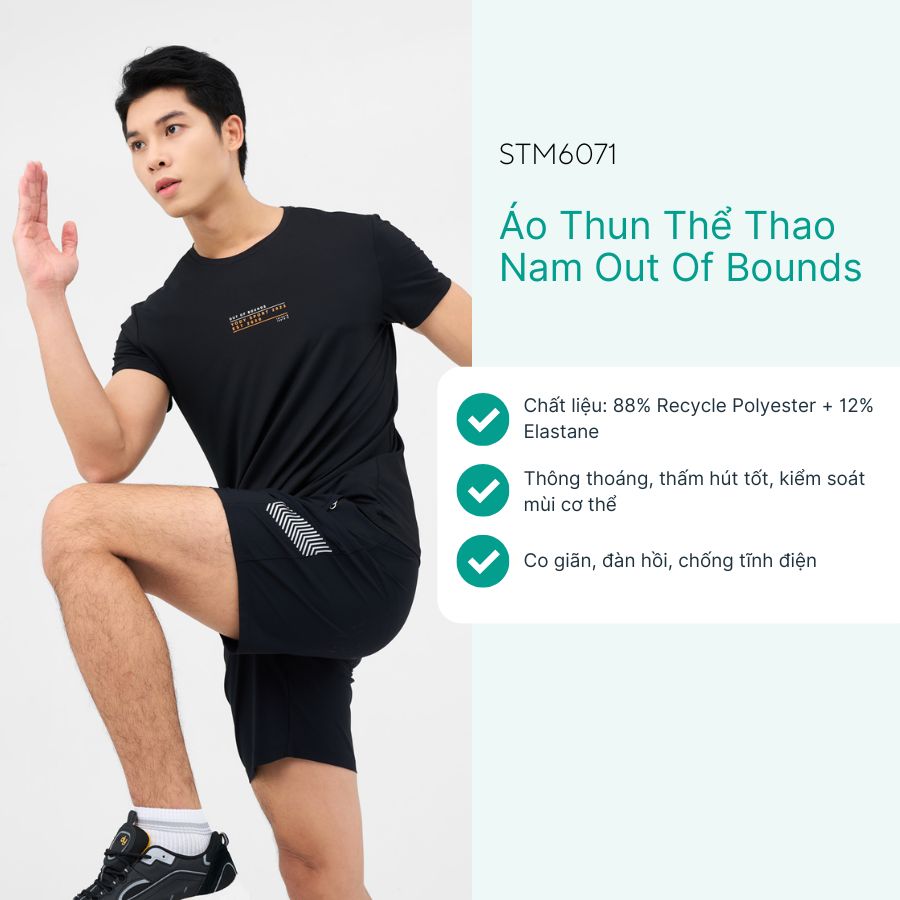 Áo T-shirt Thể Thao Nam Out Of Bounds