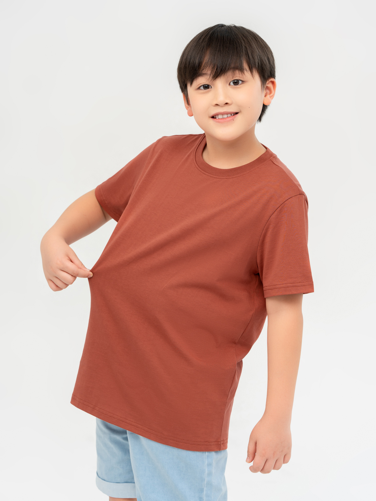 Áo Thun Trẻ Em Cơ Bản 100% Cotton BCI