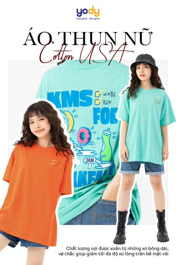 Áo Thun Unisex YOGUU In Breakfast Cotton USA