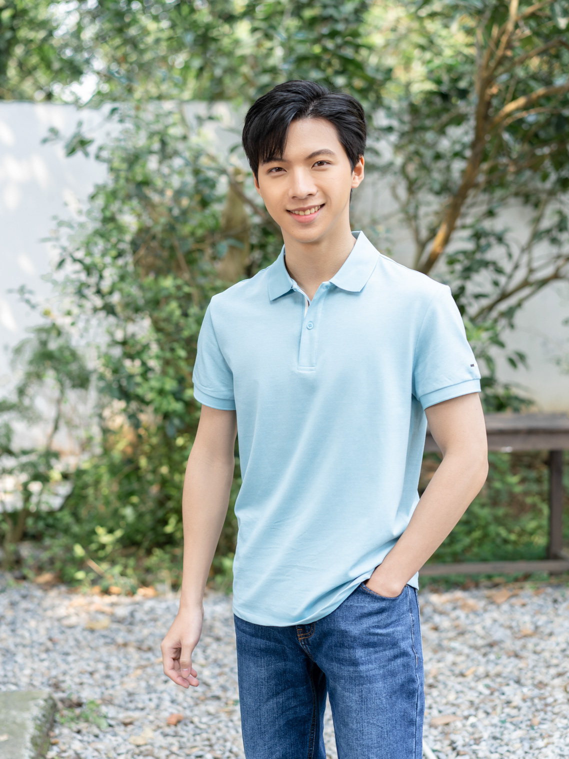 ao polo nam vai mat chim