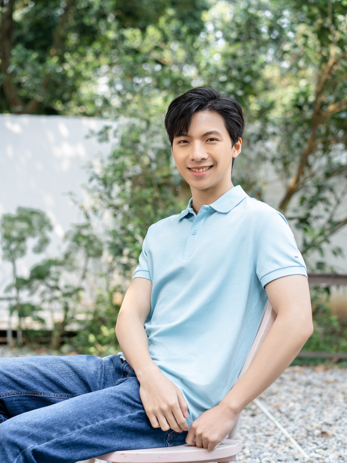 ao polo nam vai mat chim