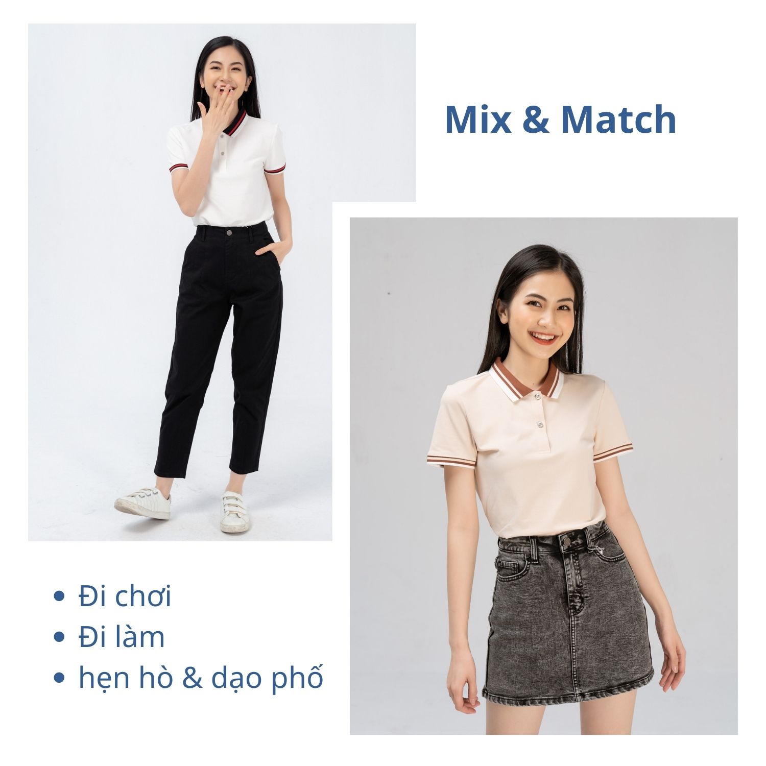 ao polo nu vai mat chim yodyvn