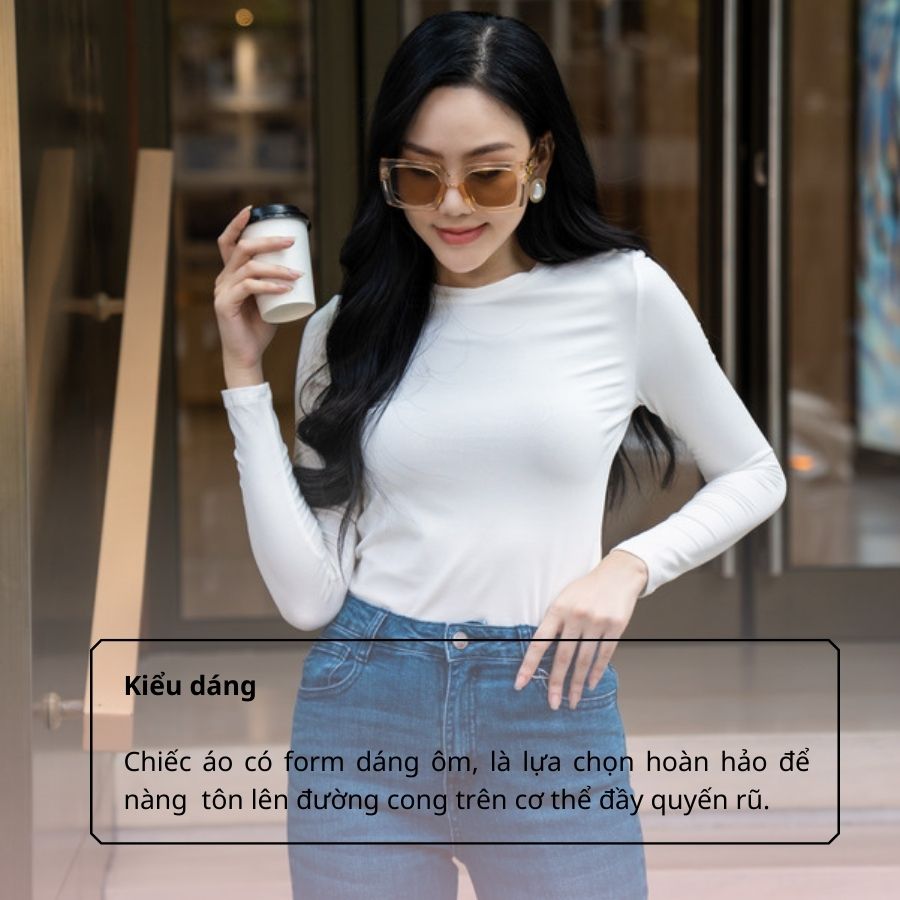 Áo Giữ Nhiệt Nữ Cổ Tròn