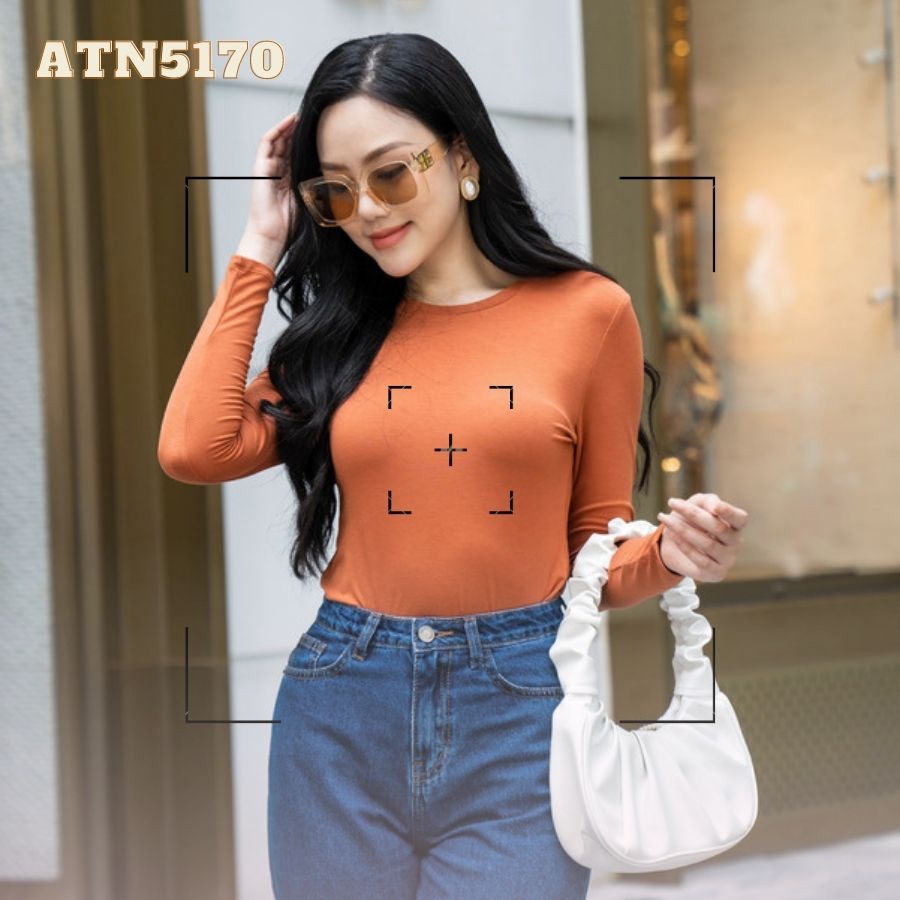 Áo Giữ Nhiệt Nữ Cổ Tròn