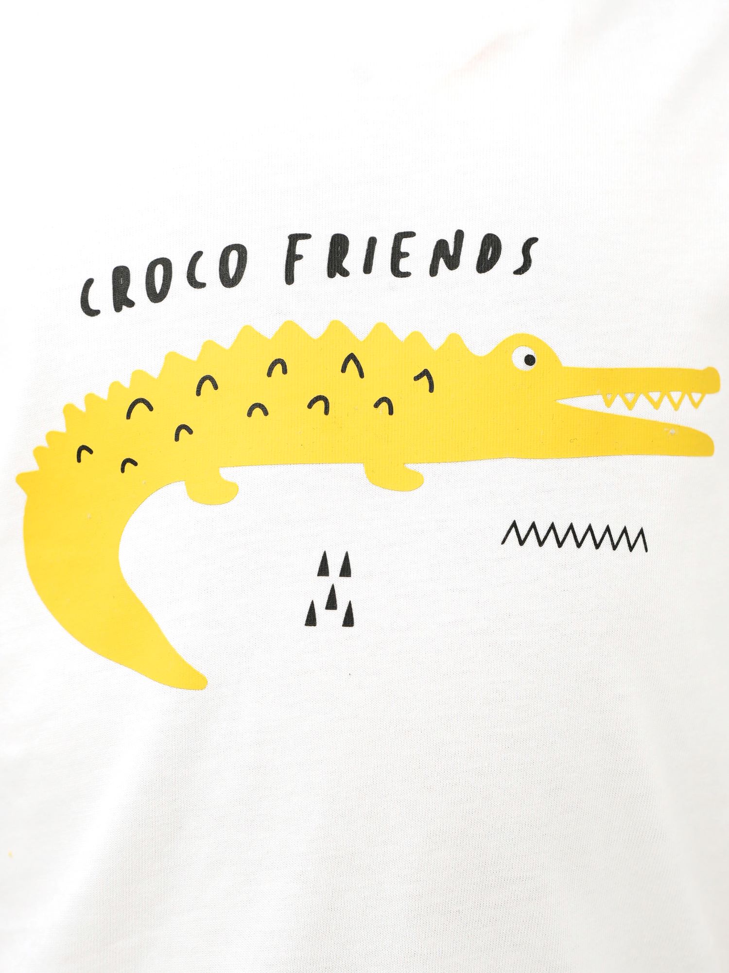 Đồ Bộ Trẻ Em In Cá Sấu Cotton USA