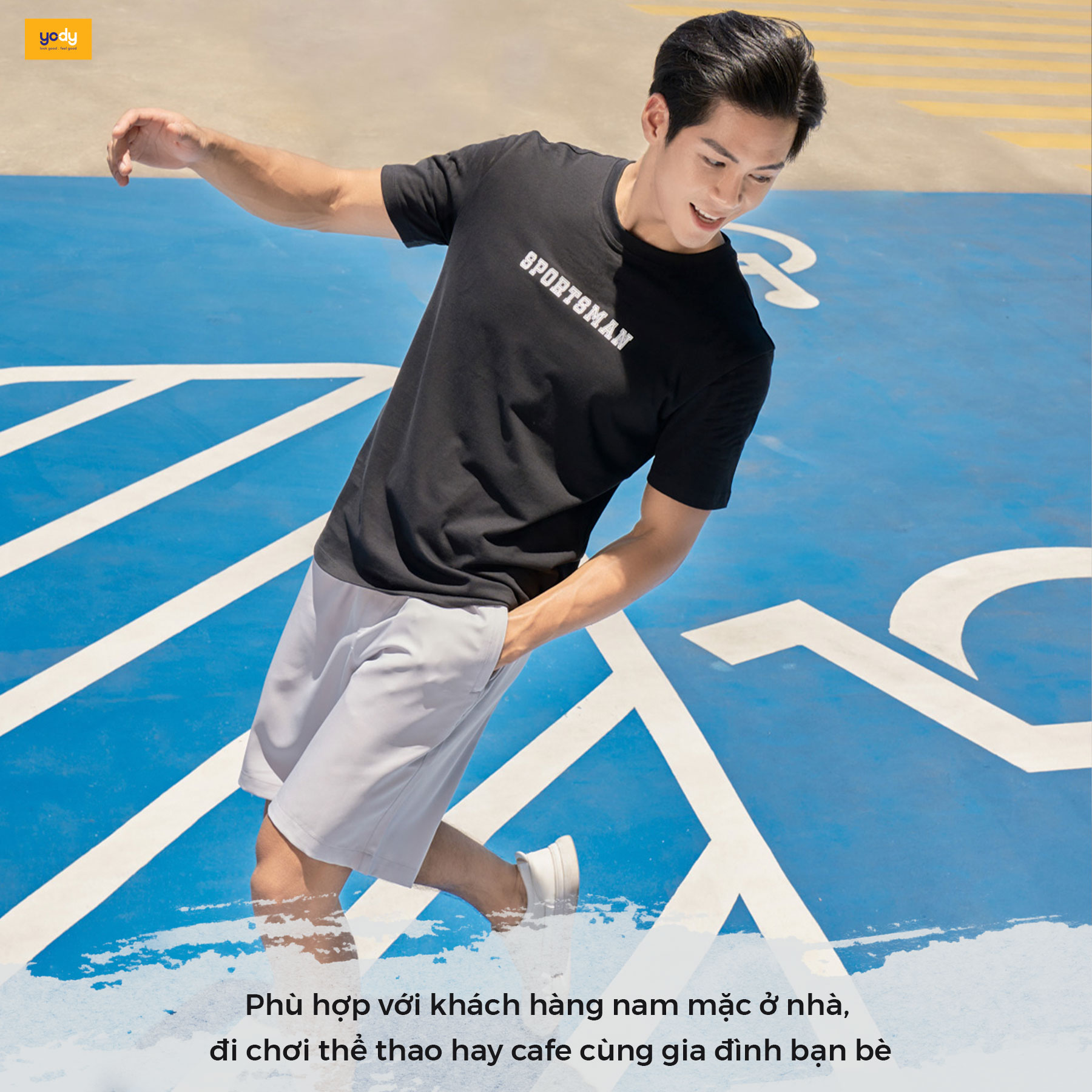 bộ đồ thể thao nam năng động