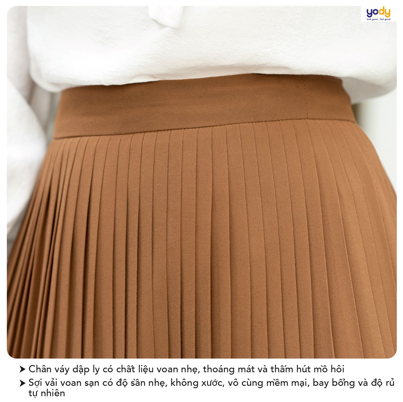 Chân Váy Nữ Dập Ly