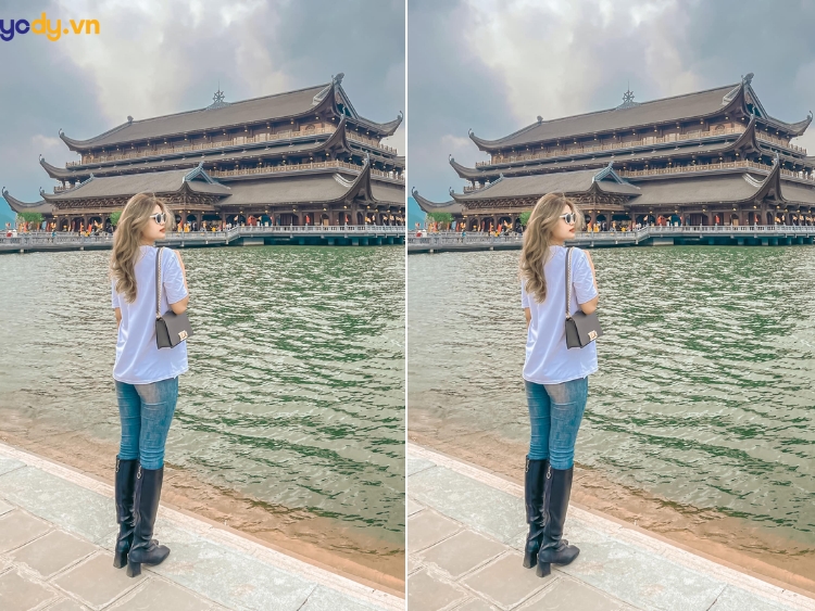 đi chùa tam chúc mặc gì