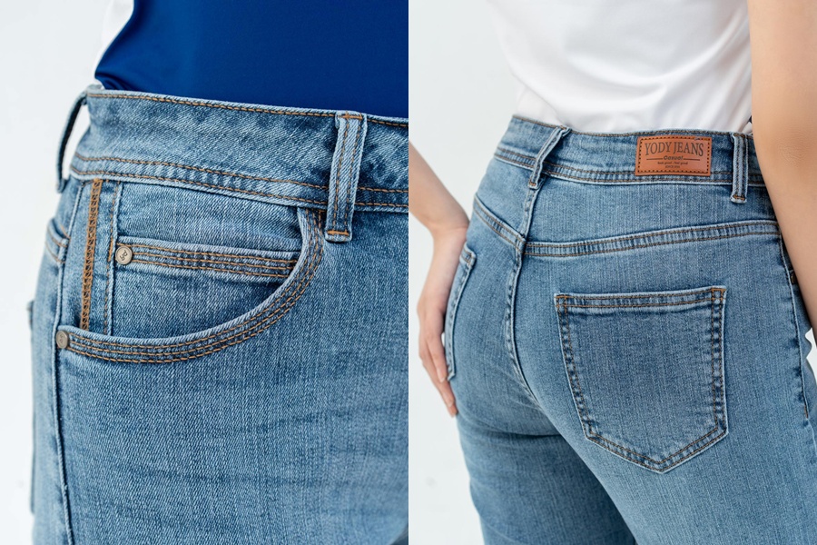 Quần Jeans Nữ Skinny Lưng Cao Tôn Dáng