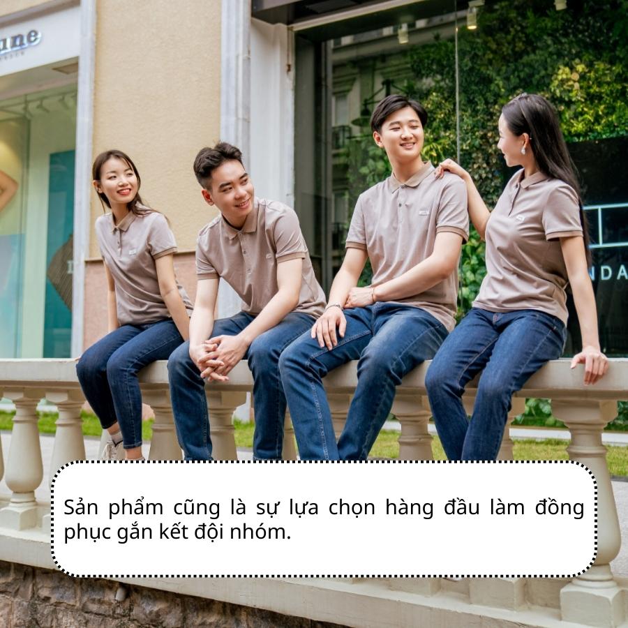 Áo Polo Nữ Tay Ngắn Pique Mắt Chim