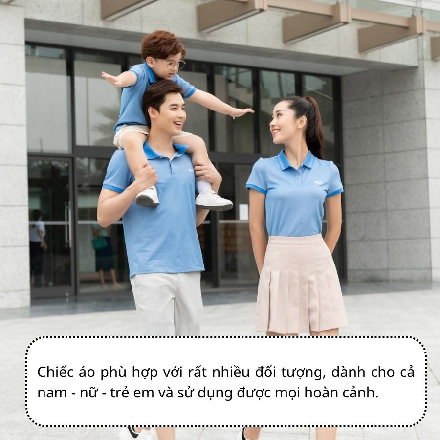 Áo Polo Nữ Tay Ngắn Pique Mắt Chim