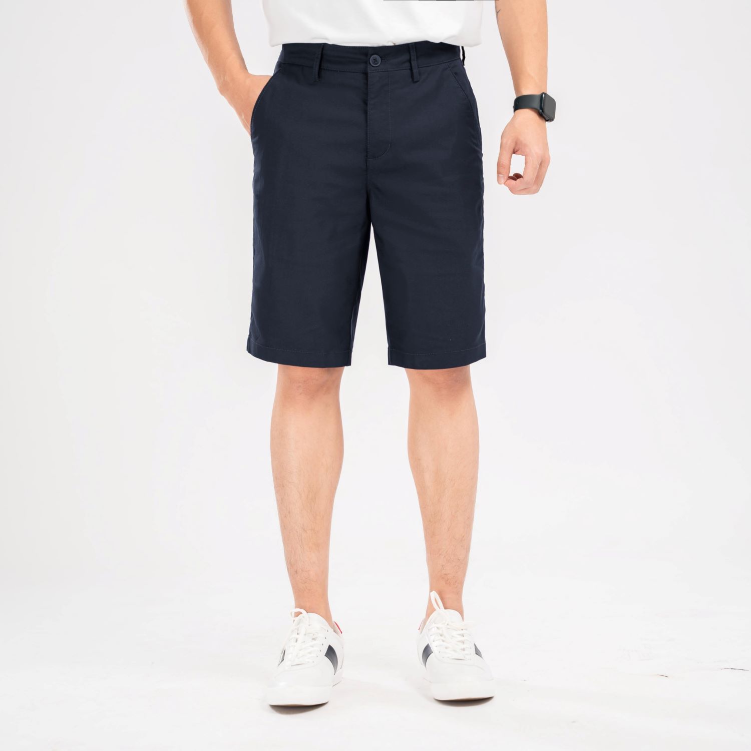 Quần Short Nam Phối Chỉ Nổi