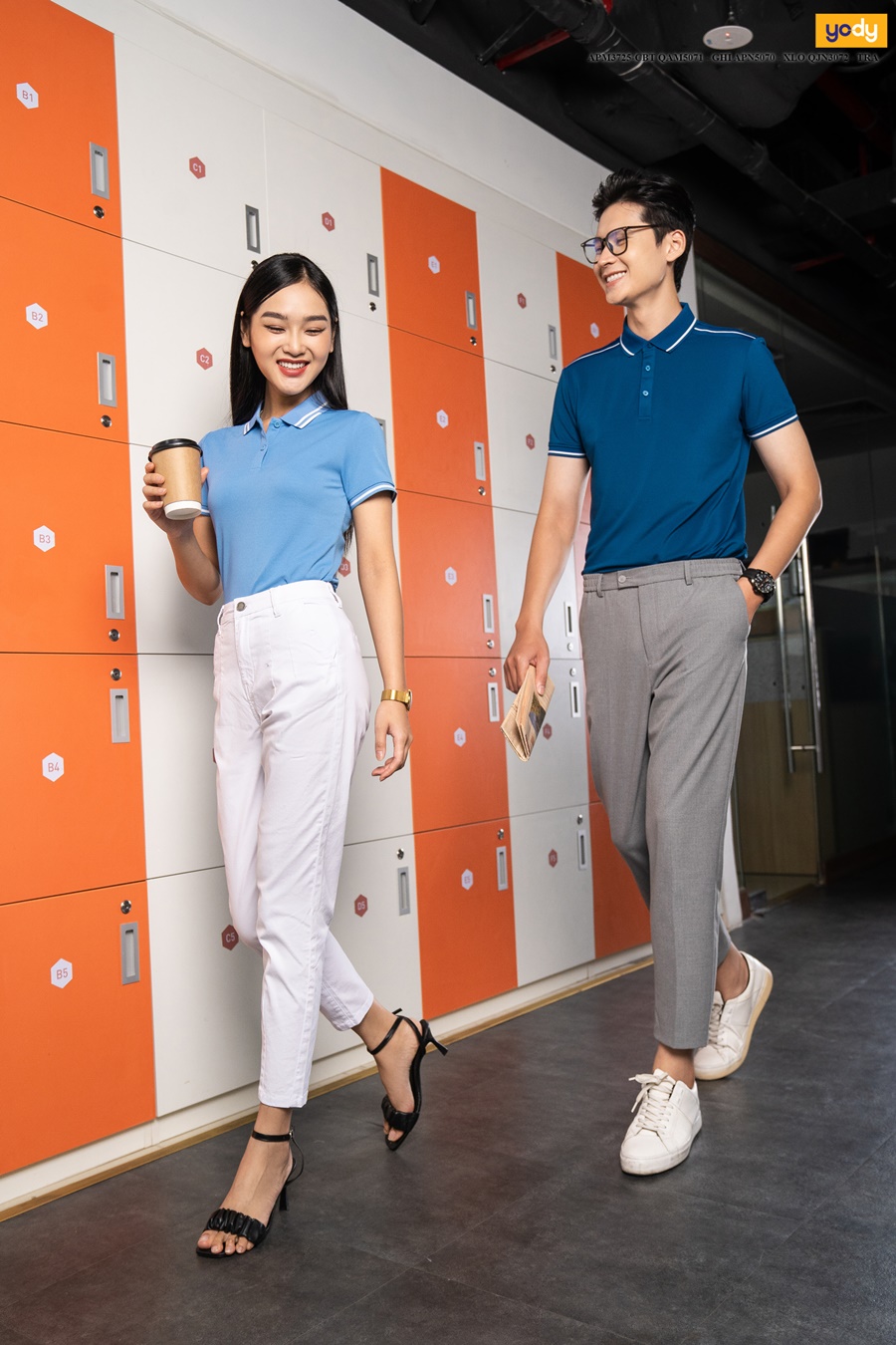 Quần âu nam phối cạp chun siêu tiện lợi