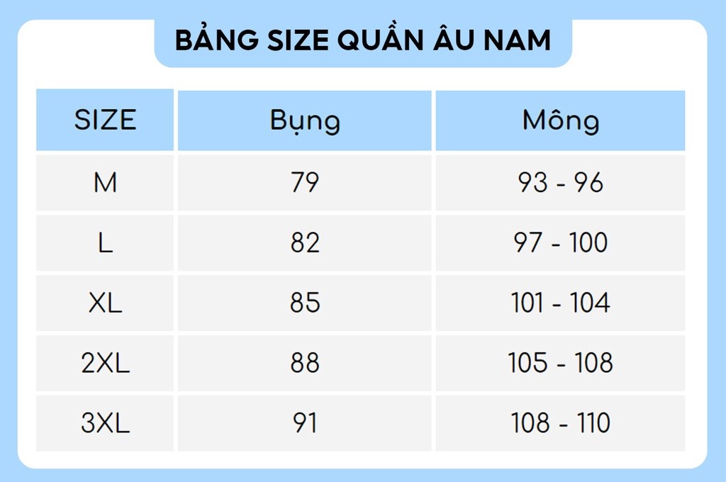 Quần Âu Nam Cao Cấp Giữ Phom, Co Giãn Thoải Mái