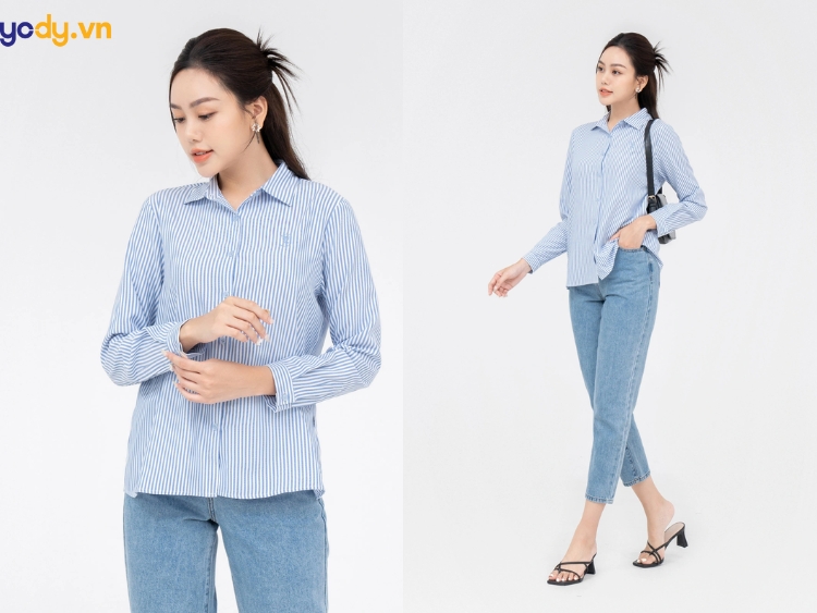 quần jean cho người béo bụng