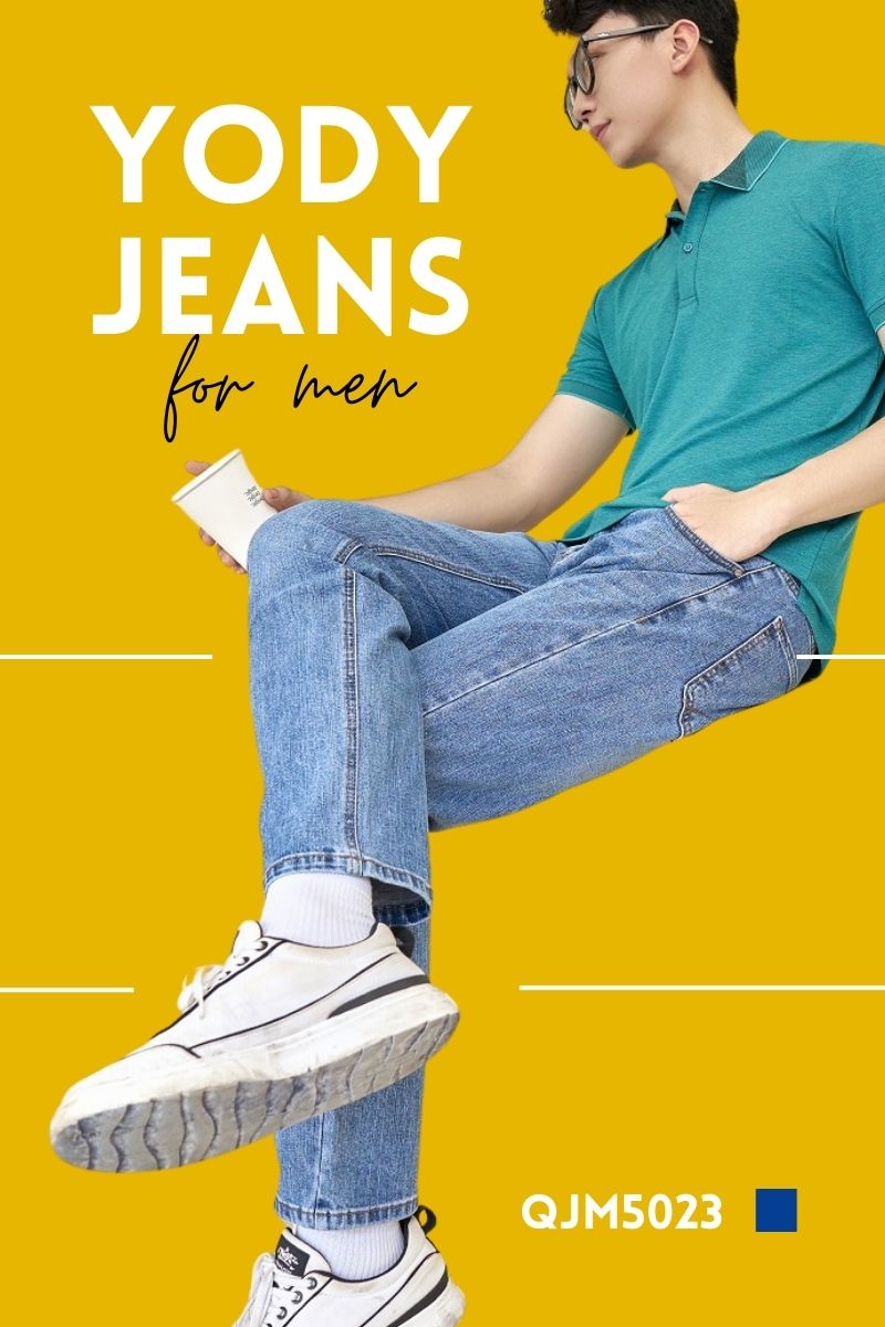 Quần jean nam regular