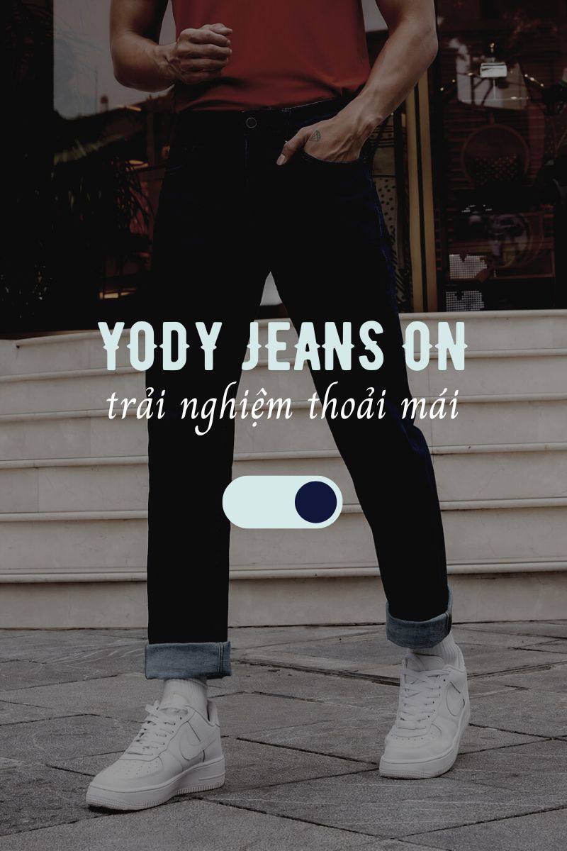 quần jean nam yody