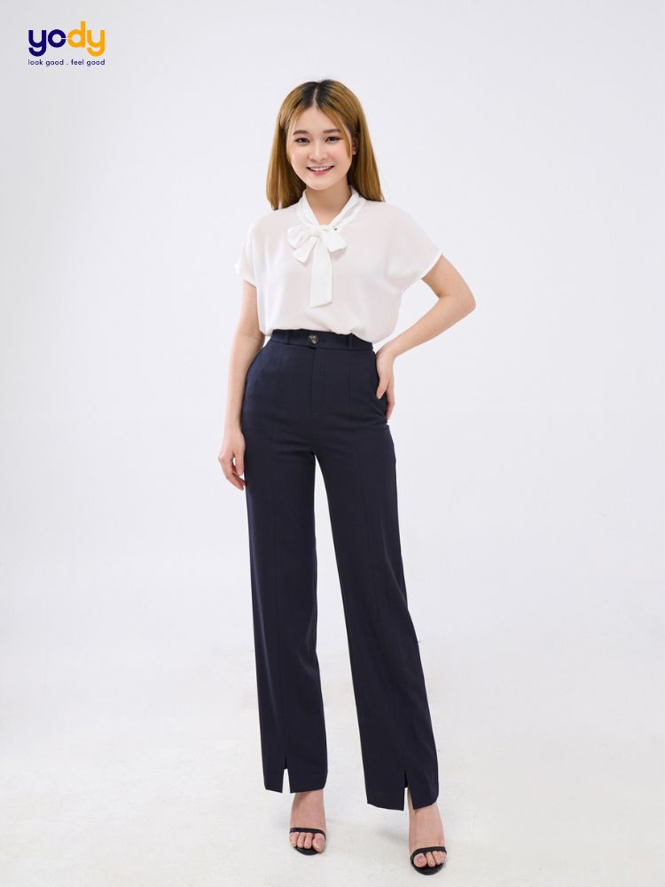 Quần âu nữ xẻ tà