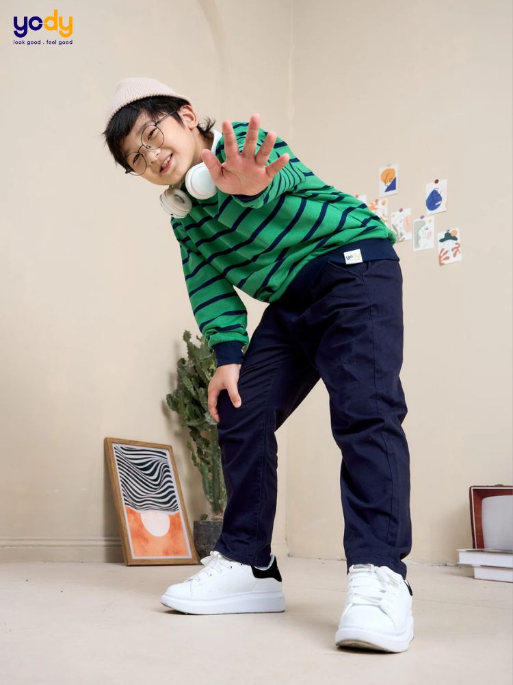 phối đồ với quần trẻ em