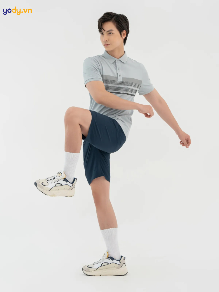 Set đồ đi du lịch cho nam không bao giờ lỗi mốt - Áo polo, quần short