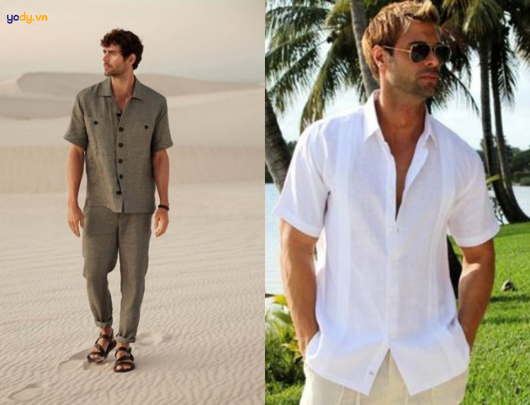 Kết hợp quần đũi với áo sơ mi trẻ trung