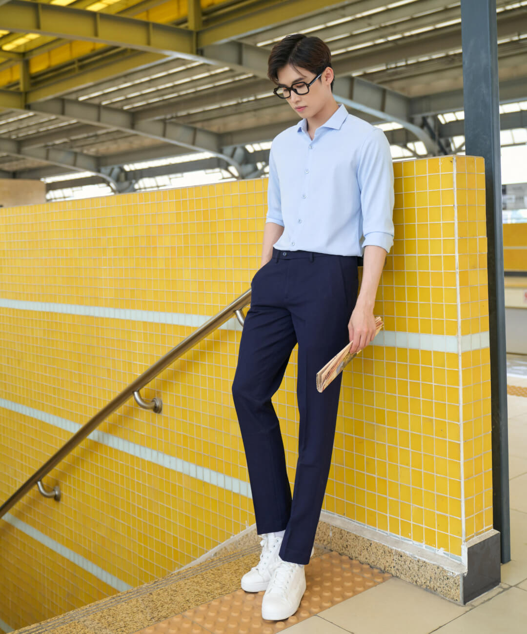 Quần Âu Nam Cao Cấp Giữ Phom, Co Giãn Thoải Mái