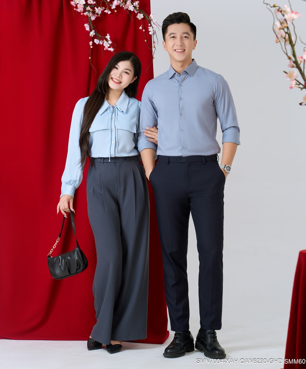 Quần Âu Nữ Dáng Suông Ly Túi Cơi Chéo