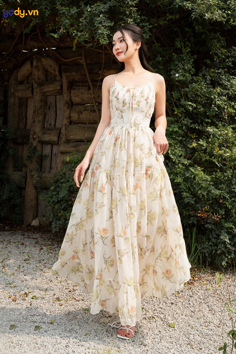 Đầm maxi dễ thương