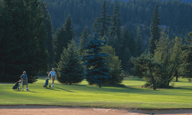 Đọc dòng chảy trong một vòng chơi golf
