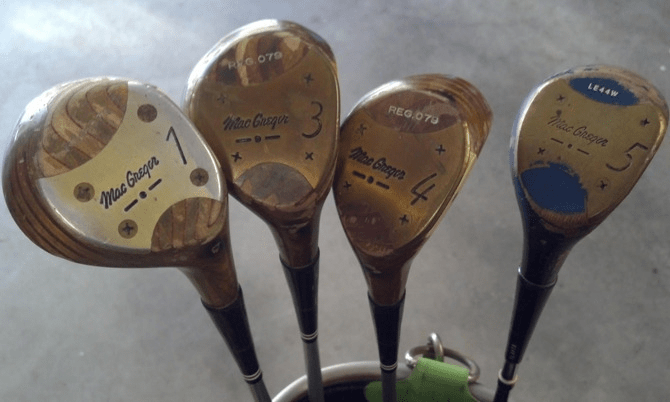 Gậy đánh golf như thế nào cách đây 100 năm