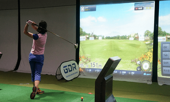 Giới thiệu sân golf Screen Golf trong nước