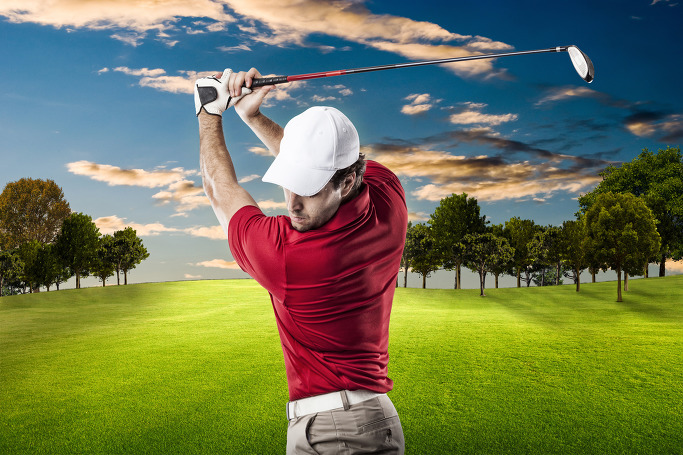 Golfer có thân trên phát triển