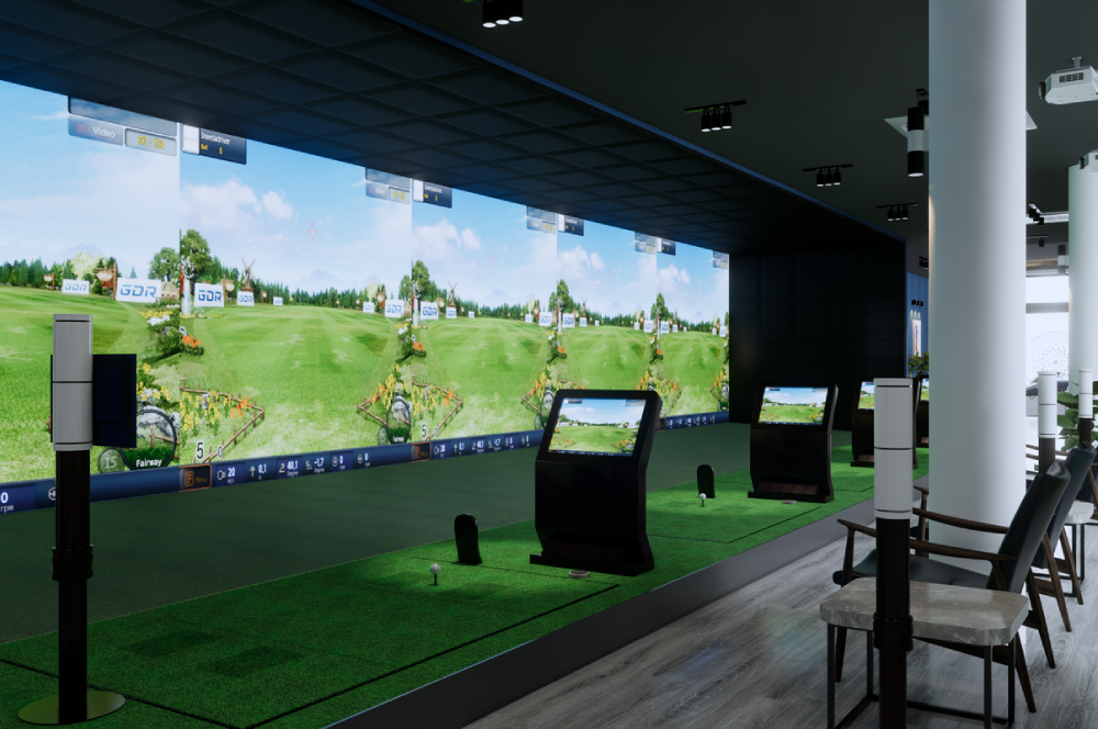 Phòng tập golf 3D Golfzon La Thành