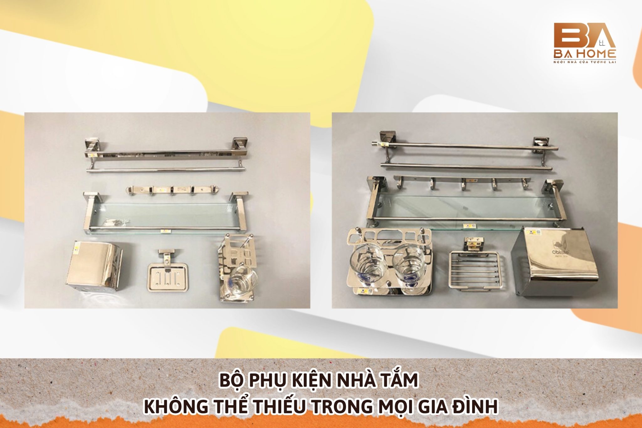 Bộ Phụ Kiện Nhà Tắm Không Thể Thiếu Trong Mọi Gia Đình