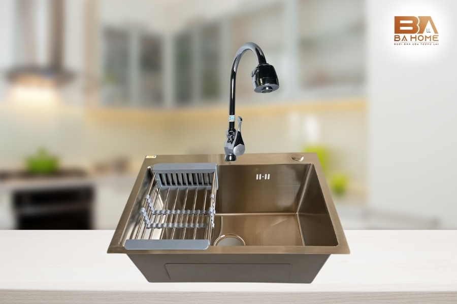 Chậu Rửa Bát 1 Hố – Mảnh Ghép Tối Ưu Cho Bếp Hiện Đại