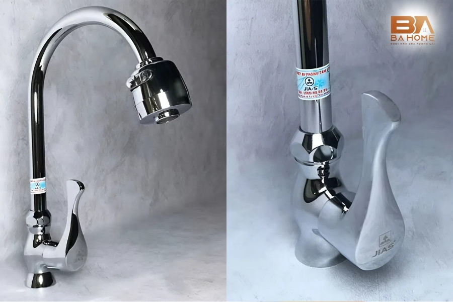 Không Gian Bếp Gọn Gàng Hơn Với Vòi Bếp Đơn Thông Minh