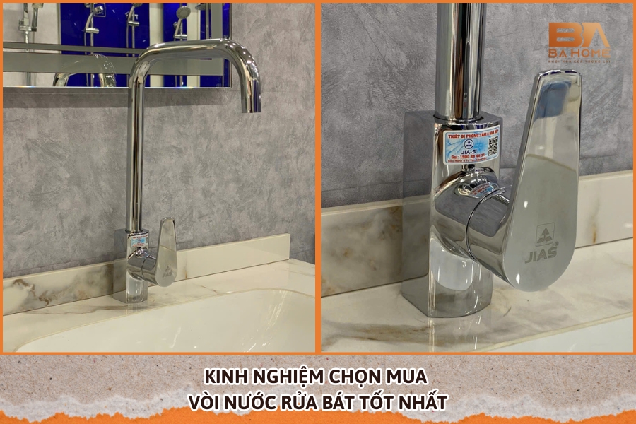 Kinh Nghiệm Chọn Mua Vòi Nước Rửa Bát Tốt Nhất