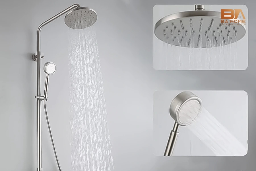 Những Thông Tin Cần Biết Về Phụ Kiện Cây Sen Tắm Đứng