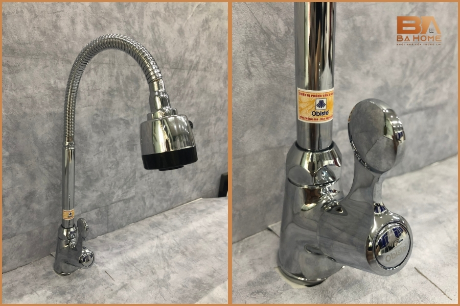 Ưu Điểm Vượt Trội Của Vòi Bếp Đơn Gắn Chậu Cần Mềm