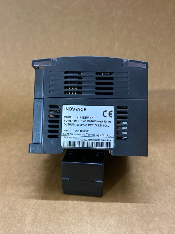 Hình thực tế PLC H1U-1208MR-XP Inovance - ảnh mặt trước
