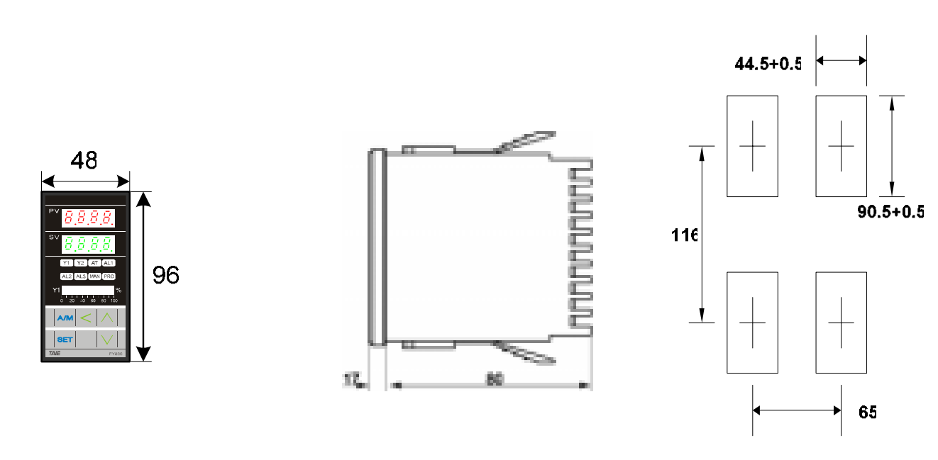 Kích thước FY800 Đài Loan