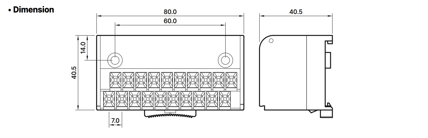Kích thước XTB-COM20B