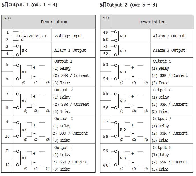 Sơ đồ đấu dây MC9 Hanyoung 1