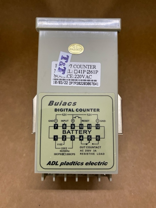 Sơ đồ nối dây bộ đếm BC-DP7-61P