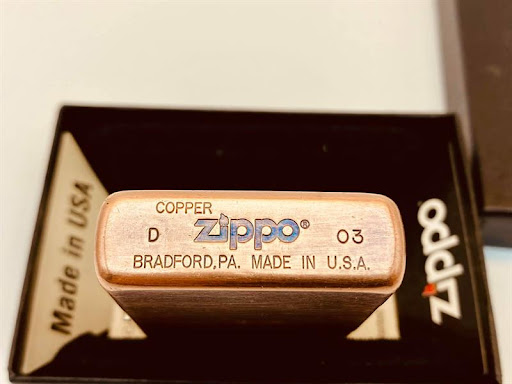 Zippo copper