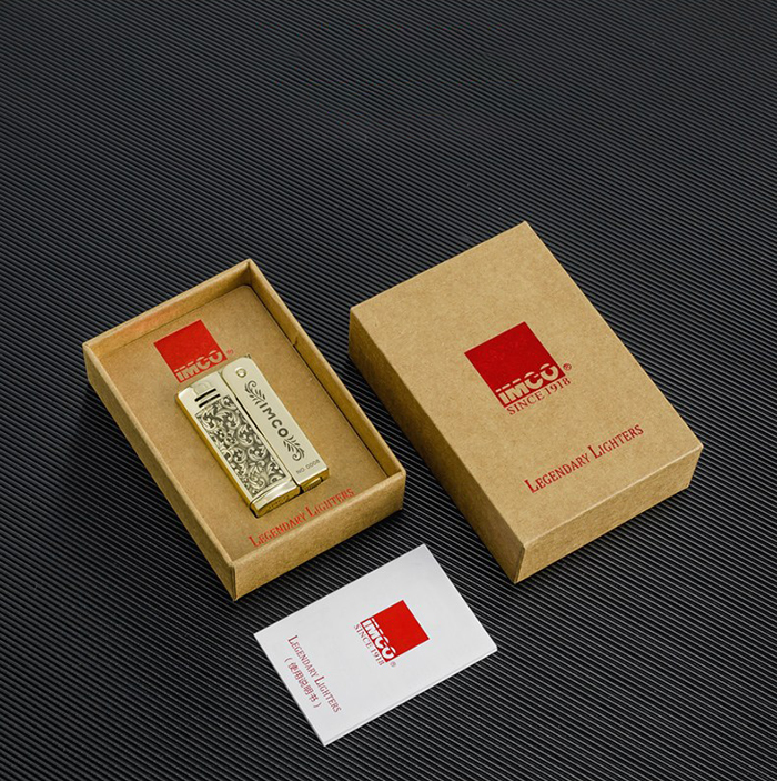 Hộp Quẹt Bật Lửa Xăng Đá IMCO 6800H Kiểu Cối Cổ Bằng Đồng Cực Đẹp - Nhiều Hình