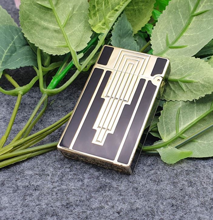 Hột Quẹt Bật Lửa Dupont D79DV Tháp Ngược Dòng 2 Lỗ Tiếng Kêu Hay Cầm Chắc Tay - Dùng Gas Đá Cao Cấp