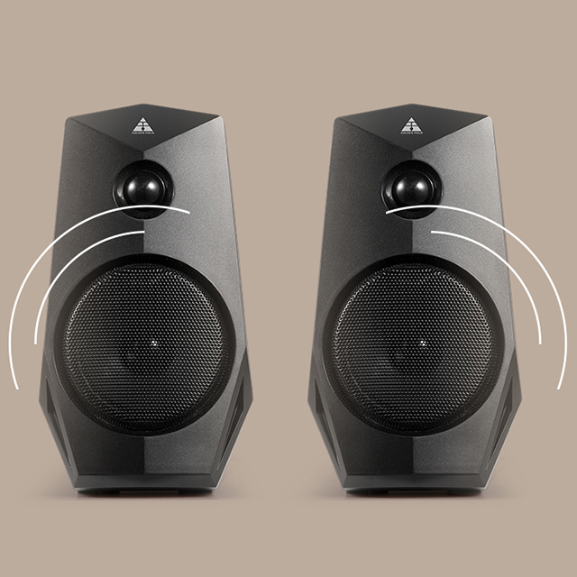 Bộ 3 Loa Bluetooth Để Bàn Golden Field K2 Công Suất Lớn Thiết Kế Hiện Đại Có Đèn Led Trẻ Trung Năng Động Âm Thanh Chân Thực Siêu Trầm Màu Đen